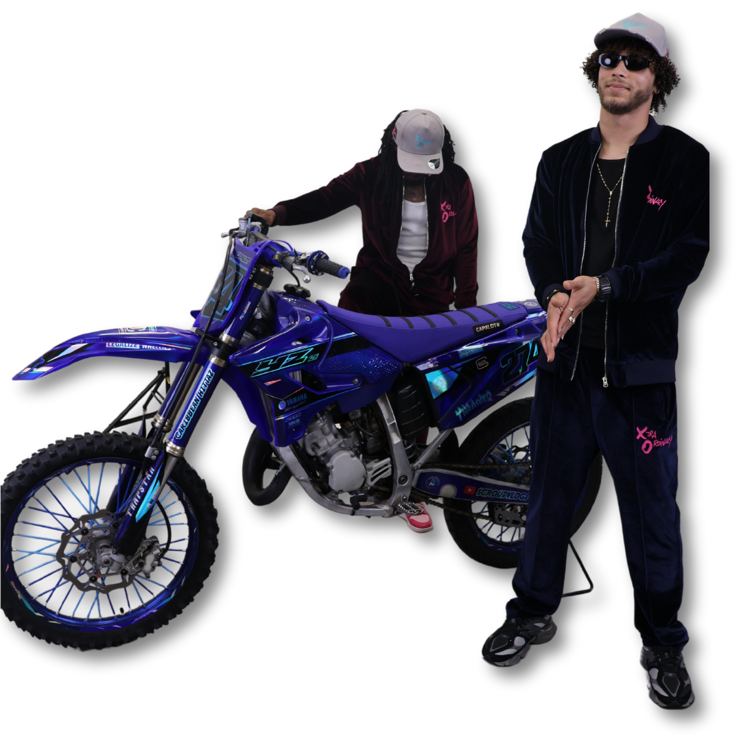 Pre-order Suede tracksuit