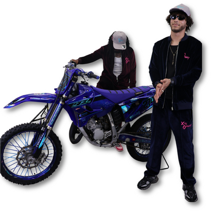 Pre-order Suede tracksuit