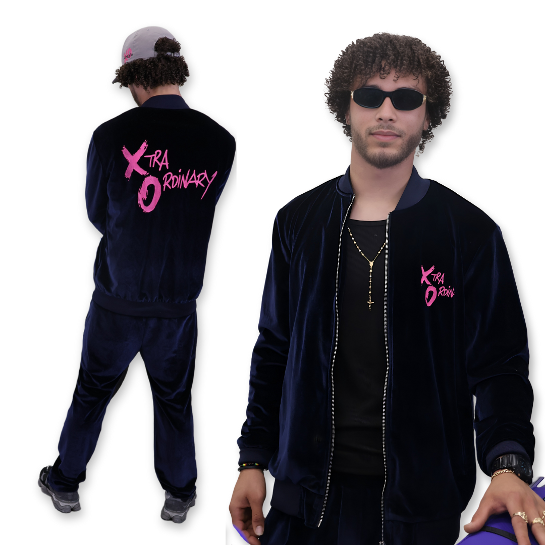 Pre-order Suede tracksuit